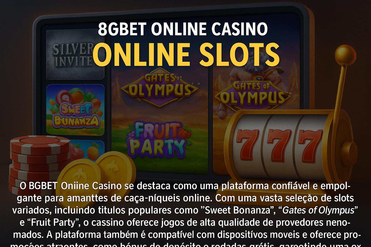 Jogos de Slot no Casino Online 8GBET  